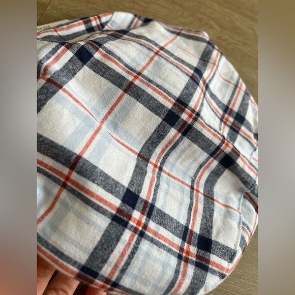 NWT Janie and Jack Plaid Newsboy Cap SZ 6/8 - Picture 5 of 5